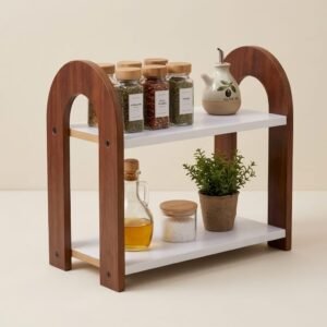 FireBees 2 tier kitchen counter organiser